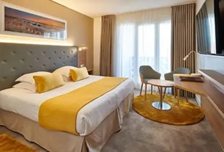 Chambre Tradition hôtel Atlanthal Anglet - vue jardin séjour thalasso Côte Basque