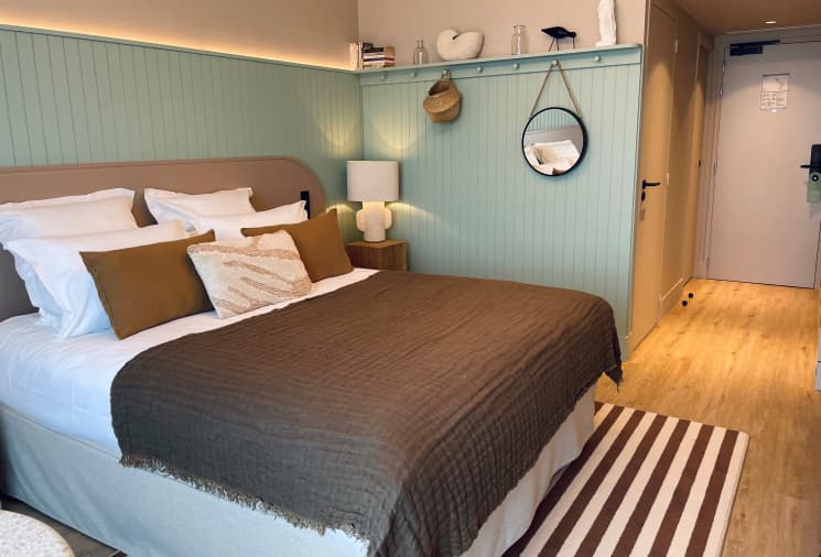 Classique partielle mer Emeria Dinard  - chambre Bretagne