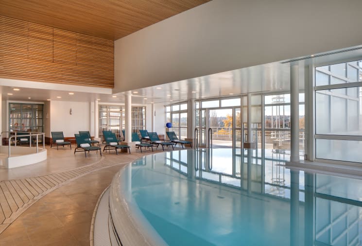 Piscine Panoramique Célestins Spa Thermal & Hôtel Vichy - soin thalasso Auvergne