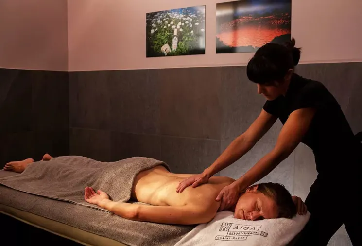 Soin thalasso Aïga thermal & spa Chatel Guyon - thalasso Auvergne