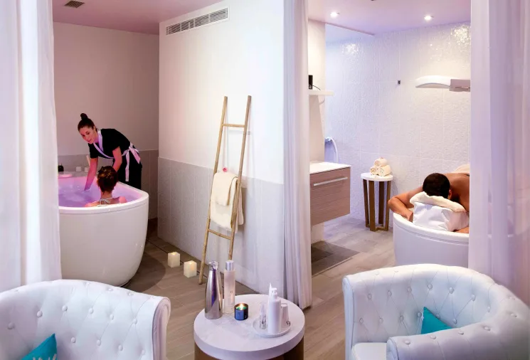 Soin thalasso Relais Pornichet - Hôtel Spa Château des Tourelles - thalasso Côte Atlantique