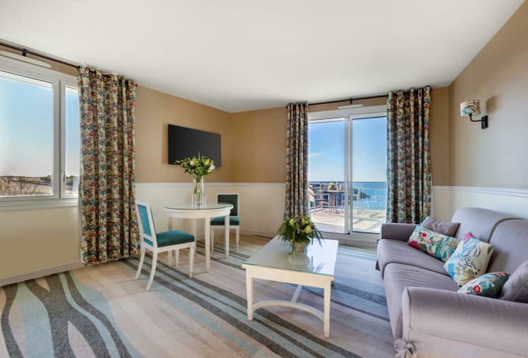 Suite Prestige Vue Mer Castel Clara Belle-Île-en-Mer Belle Île en Mer - chambre Bretagne