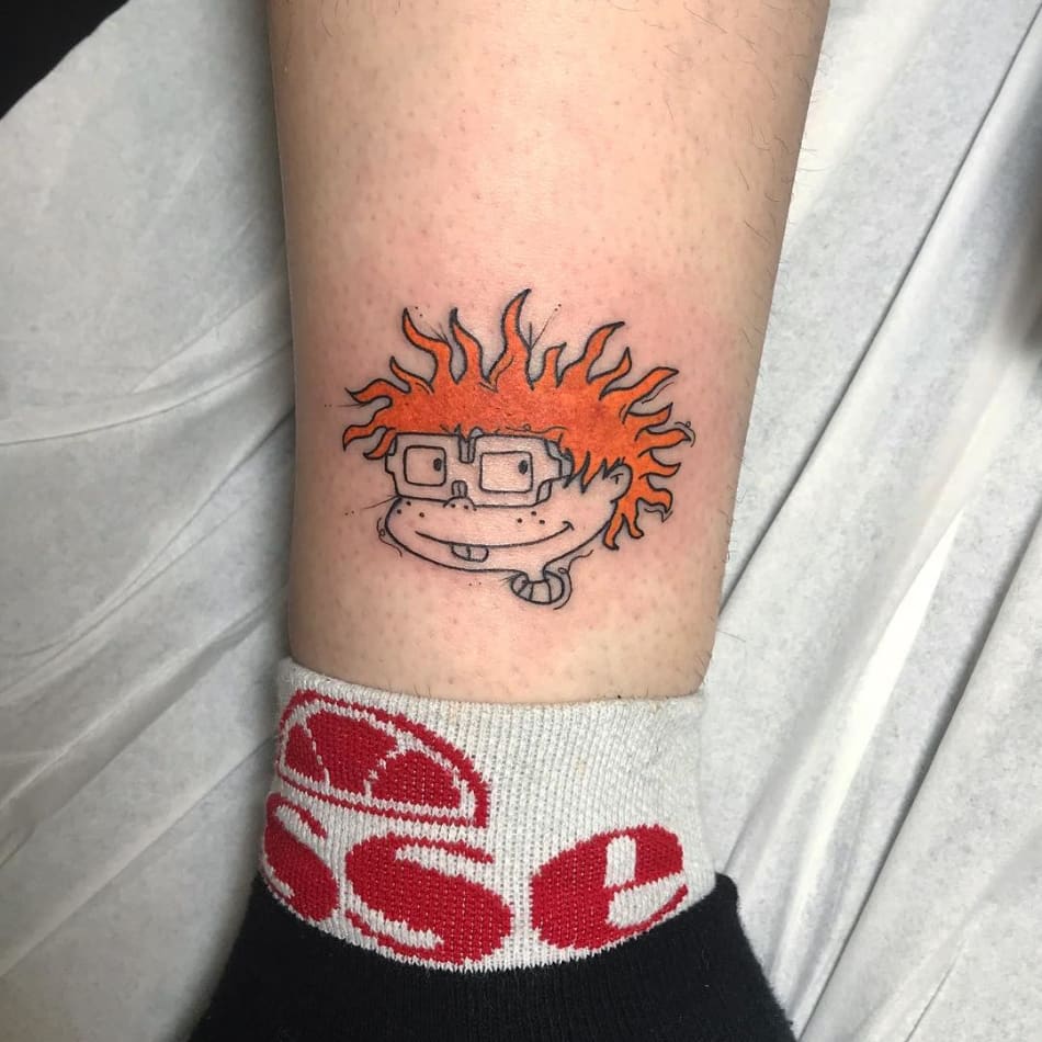 Pony Lawson on Twitter Charles Finster tattoo tattoos rugrats  nickelodeon httpstco8HEXtd3Rz1  Twitter