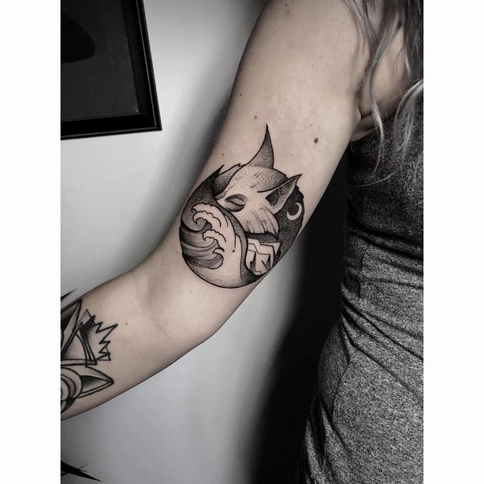 Fox tattoo