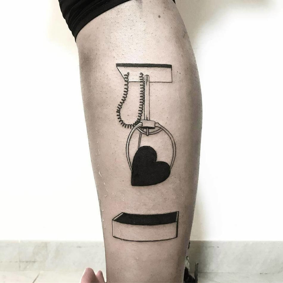 Heart Tattoo Inspiration. Love Tattoos.