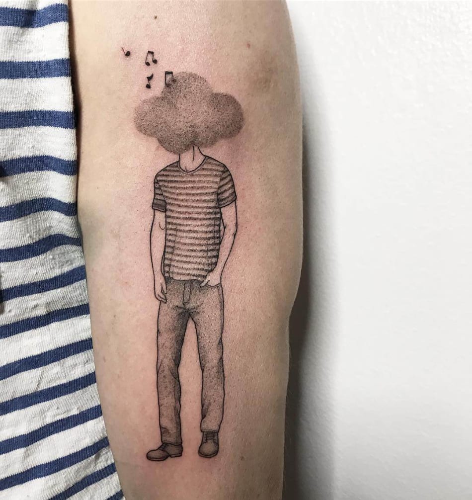 Labigotta music tattoo