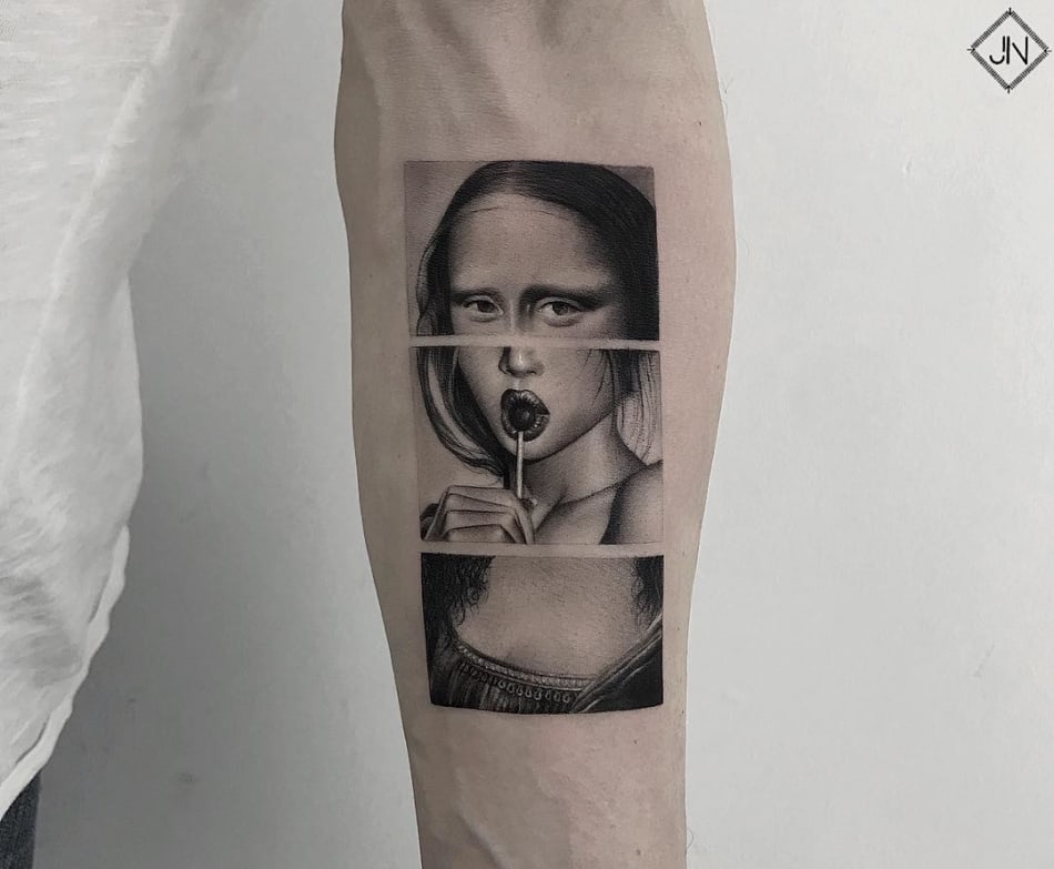 Mona Lisa tattoos