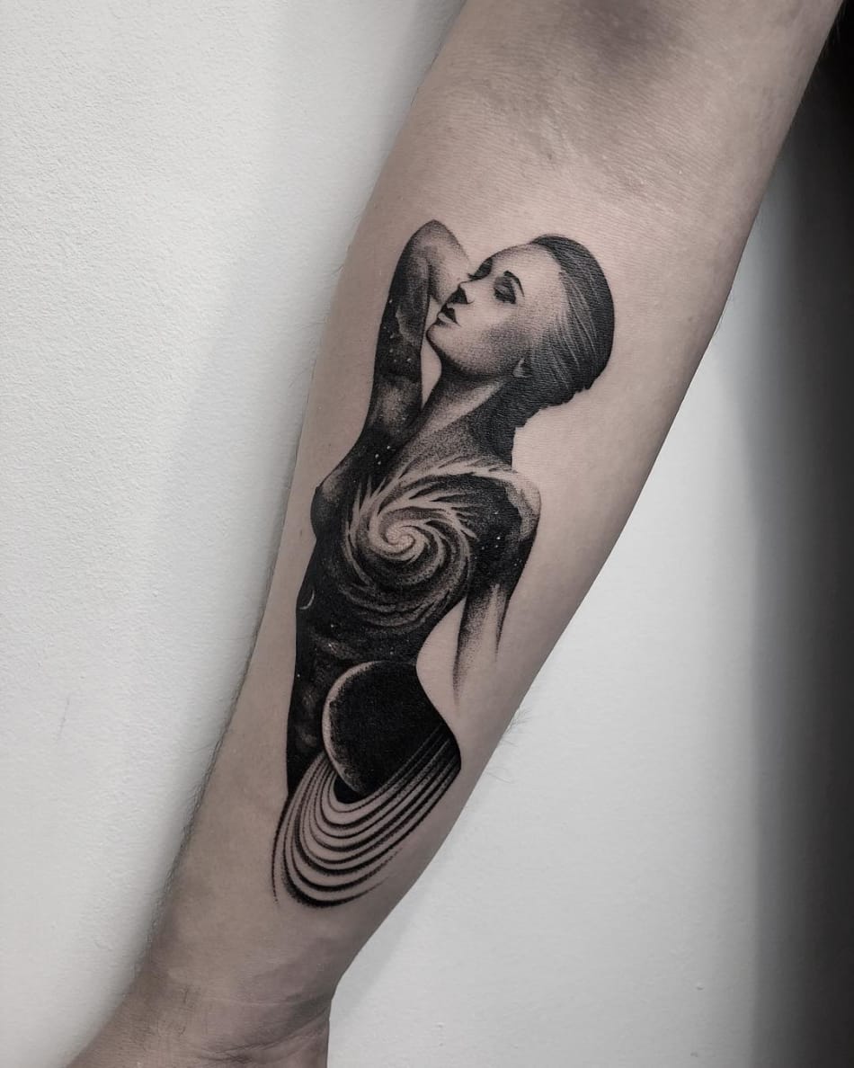 Patryk Chybowski Woman Tattoo