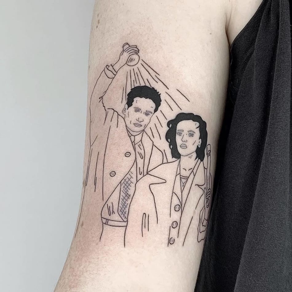 movie tattoo by Sasha Butmaybe