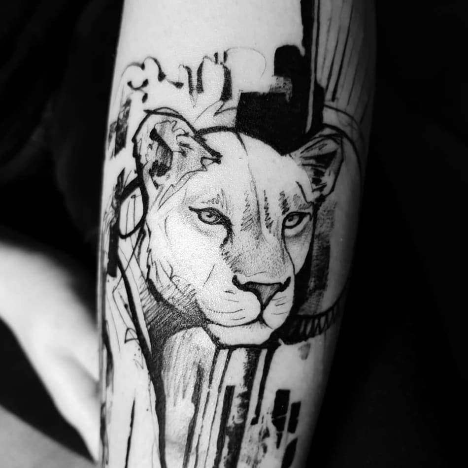 Thommesen Ink Tiger Tattoo