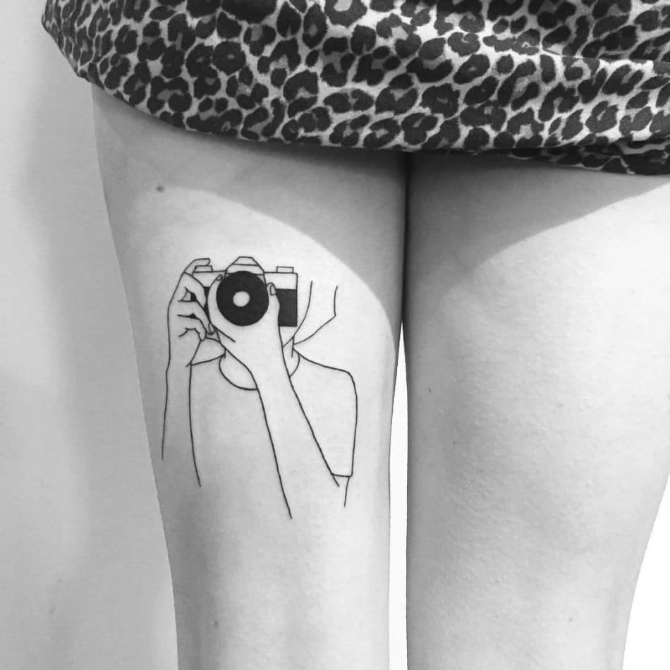 Yi Stropky Camera Photography tattoo