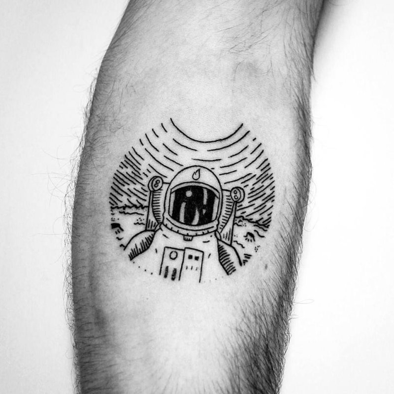 Astronaut Tattoos Tattoos By Category