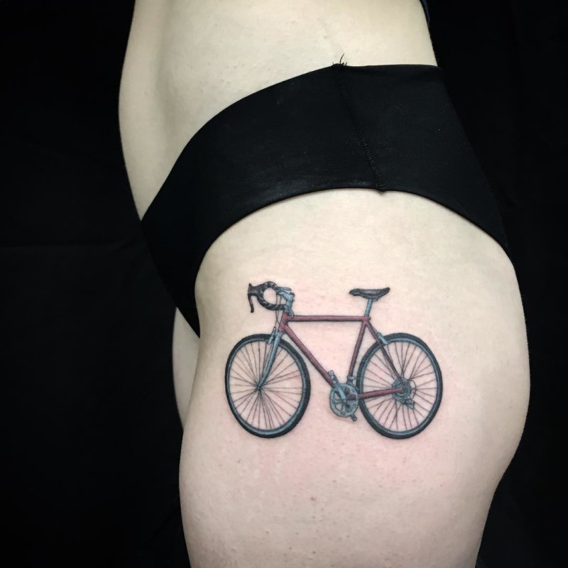 bike tattoo photos