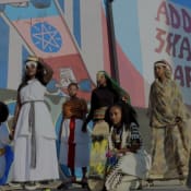 Äthiopien Girl Skate Kultur