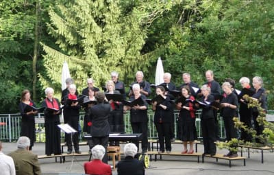 Tösstaler Kammerchor an einer Serenade