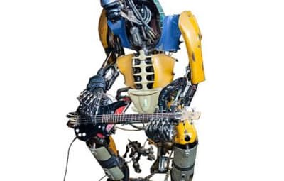 Drumming Robot Sculpture