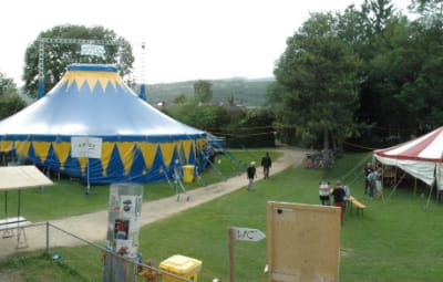 vue panoramique du festival 