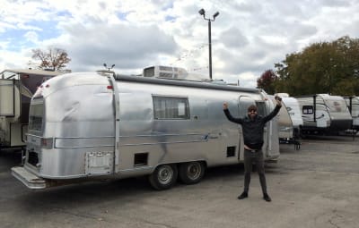 October 2014 – We are proud owner of a 1967 trailer!