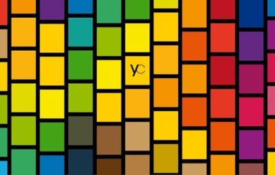 Choose your color in the YC mosaic, which will be turned into a thank you wall