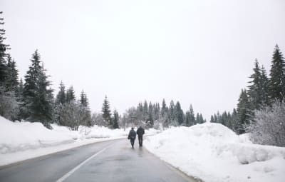 Sur le chemin du retour, Šipovo. 