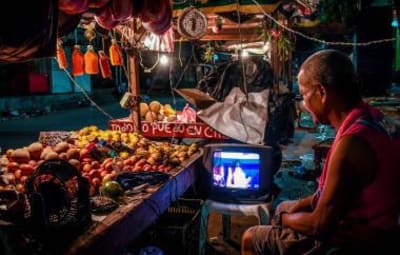 Art for food in Barranquilla