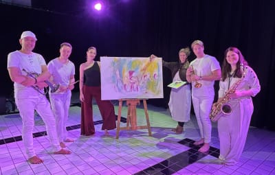 Musik und Kunst im NEUBAD