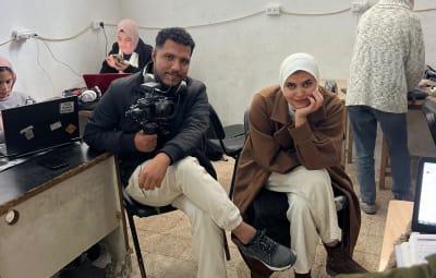 Künstler aus Gaza zur CISA