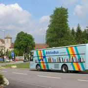 Bibliobus de l’Université populaire jurassienne