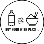 Buy Food with Plastic