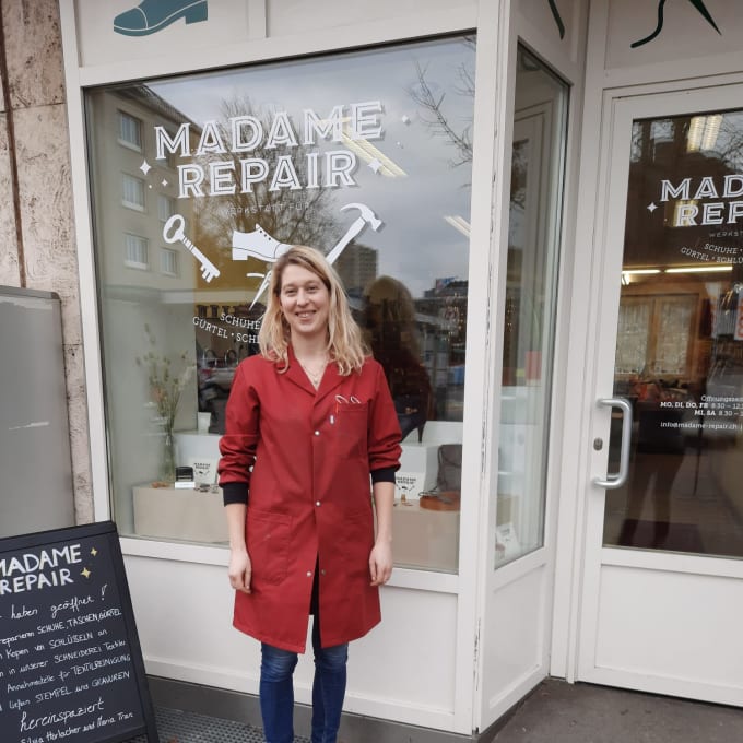 Silvia Horlacher, Inhaberin Madame Repair