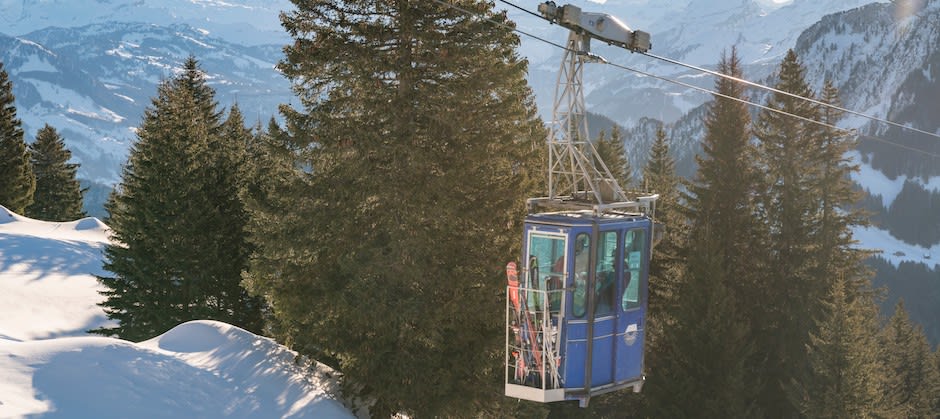 Renovation vom Kinderskilift Rigi Burggeist / Rénovation du téléski pour enfants Rigi Burggeist