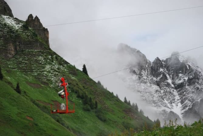 Die Transportseilbahn