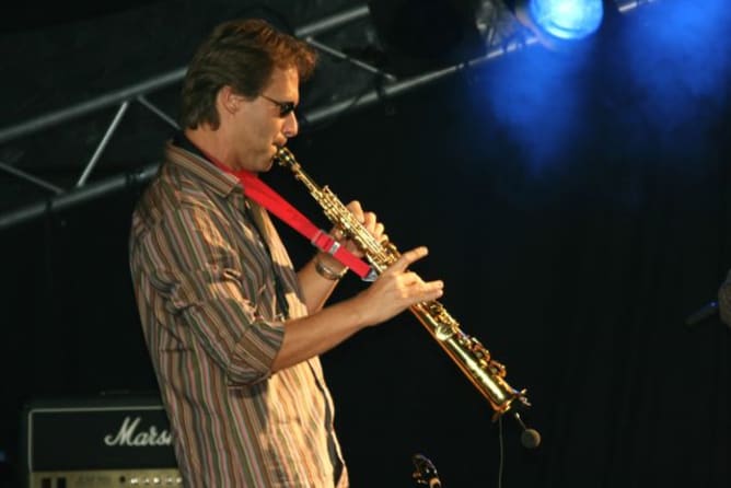 Christophe Bürli, sax et percus