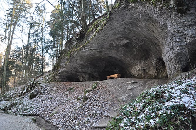 «Es ist eine Grotte und befindet sich in einer Schlucht…» (Verenaschlucht Solothurn)