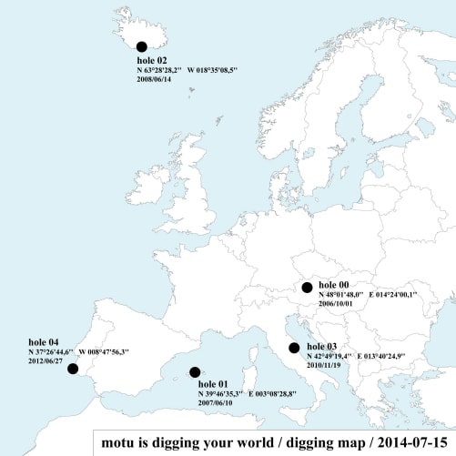 digging map