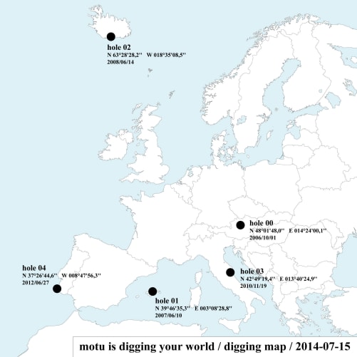 digging map