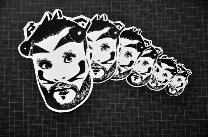 Stickers collectors d’Eustache McQueer