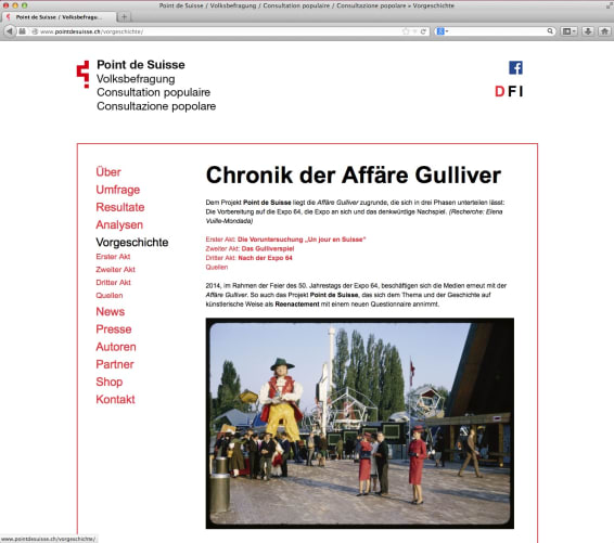 Website zum Projekt