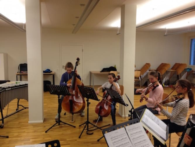 Musiciennes en herbe