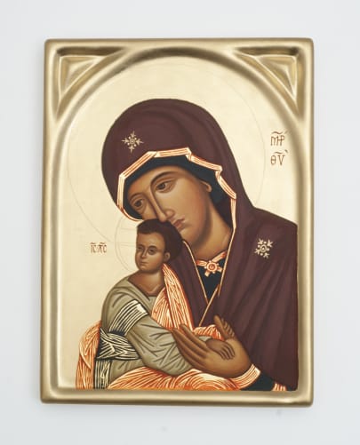 Byzantine icon by Renato Mastrogiacomo.