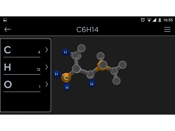 Waltzing Atoms App: 2-Methylpentan