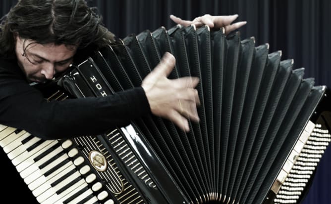 Goran Kovacevic, a fantastic accordion player