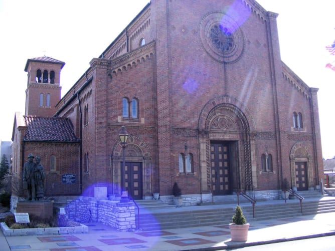 St. Ambrose Catholic church, The Hill, St. Louis