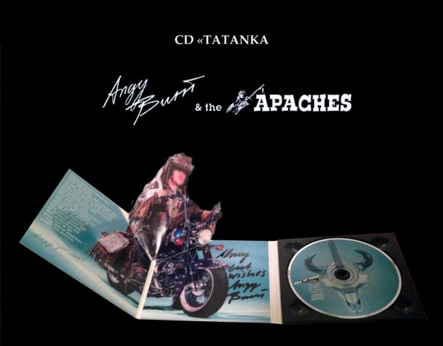 CD «Tatanka» von Angy Burri & The Apaches (neu + ohne Autogramm)