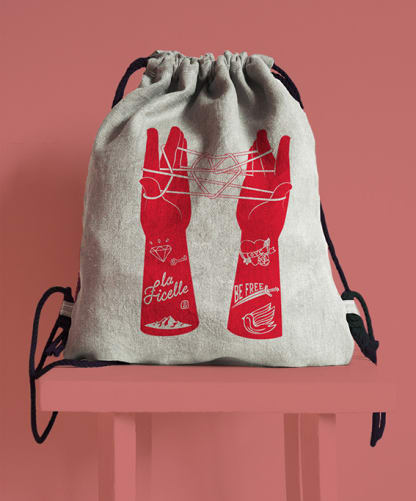 Bag mock-up