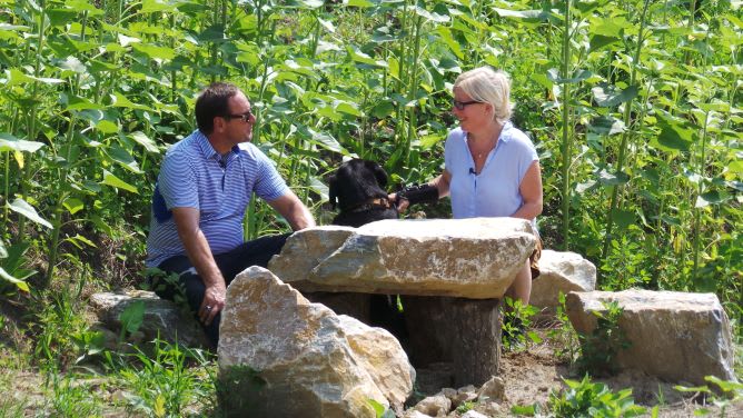 Klaus Heidegger zu Besuch