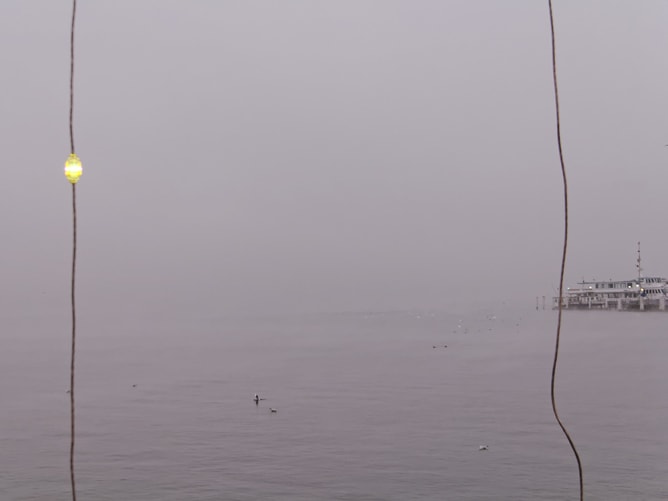Im Nebel, bei Regen oder Schnee ...