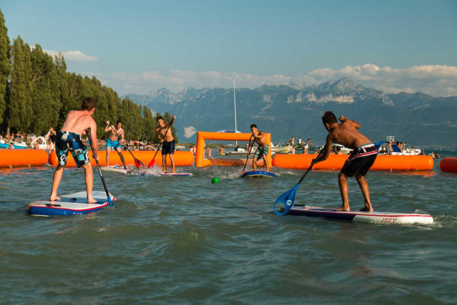 Le Championnat Suisse de SUP-Polo