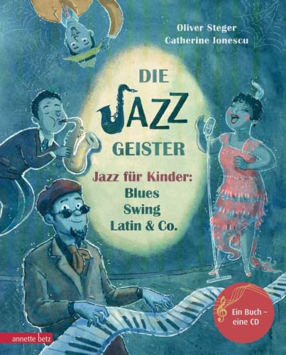 Cover Jazzgeister (aktuelles Kinderbuch)