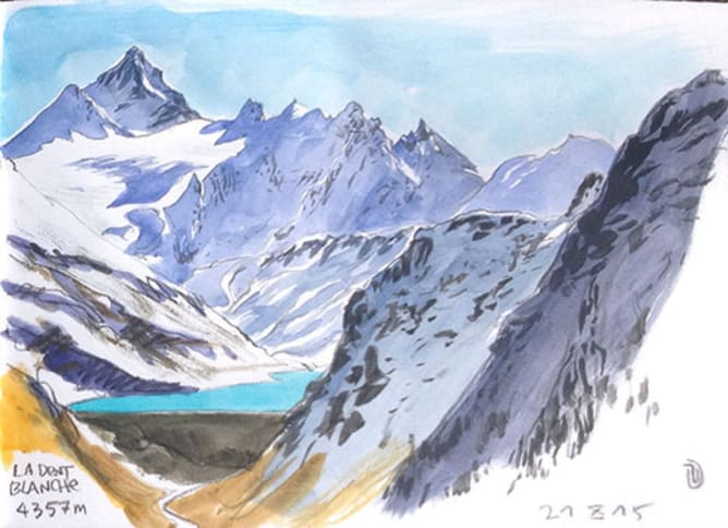 Le barrage de Moiry